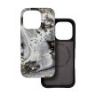 FORCELL F-PROTECT Mirage, Military Drop-Tested case MagSafe IPHONE 15 PRO MAX tok, ezüst fog