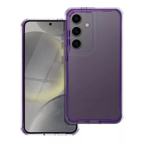MATRIX CLEAR Case Samsung Galaxy S25 tok, lila