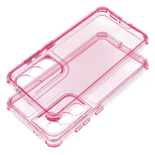 MATRIX CLEAR Case Samsung Galaxy S25 Ultra powder tok, rózsaszín