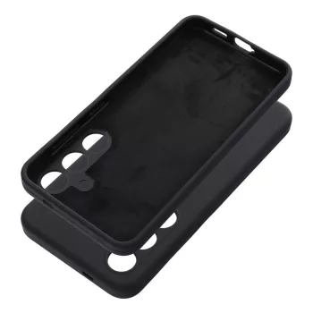 Case SILICONE 2mm SAMSUNG GALAXY S25 Plus tok, fekete