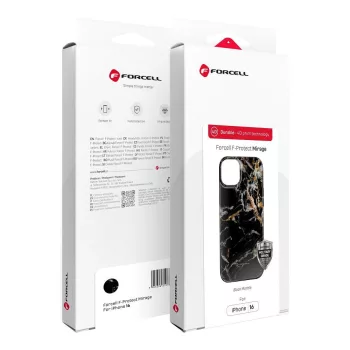  FORCELL F-PROTECT Mirage, Military Drop-Tested case MagSafe IPHONE 15 tok, fekete