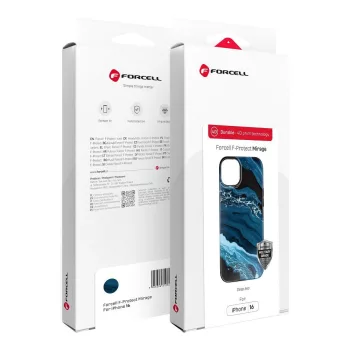  FORCELL F-PROTECT Mirage, Military Drop-Tested case MagSafe IPHONE 15 deep sea tok, színes