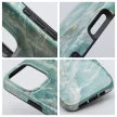 FORCELL F-PROTECT Mirage, Military Drop-Tested case MagSafe IPHONE 15 tok, zöld marble tok, színes