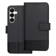 GOMMA Book Samsung Galaxy S25 tok, fekete