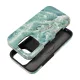 FORCELL F-PROTECT Mirage, Military Drop-Tested case MagSafe IPHONE 15 PRO tok, zöld marble tok, színes