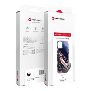   FORCELL F-PROTECT Mirage, Military Drop-Tested case MagSafe IPHONE 15 PRO MAX gold island tok, színes