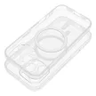 CLEAR MAG COVER case camera protection MagSafe iPhone 16 PRO glitter tok, átlátszó