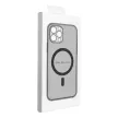 CLEAR MAG COVER case camera protection MagSafe IPHONE 14 tok, fekete glitter