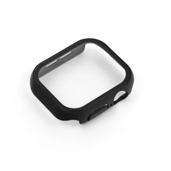   Bestsuit tok, edzett üvegfóliával Apple Watch 10 (42mm) tok üvegfóliával, fekete