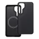 Carbon Elite Mag Cover compatible with MagSafe Samsung Galaxy S25 tok, fekete