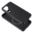 Carbon Elite Mag Cover compatible with MagSafe Samsung Galaxy S25 ULTRA tok, fekete