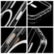 Clear Elite Mag Cover antitok, sárgaing Camera Control button MagSafe iPhone 16 PLUS tok, átlátszó