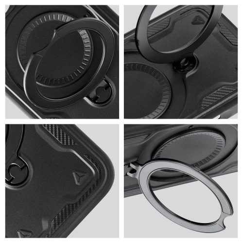 Case FROST ARMOR SAMSUNG A55 tok, fekete