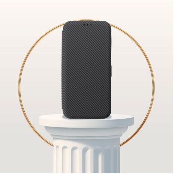 FOLIO Side Magnet book case SAMSUNG A15 tok, szürke