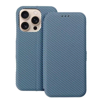 FOLIO Side Magnet book case iPhone 16 PRO MAX tok, kék