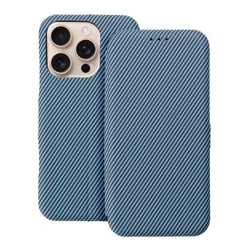 FOLIO Side Magnet book case iPhone 16 PRO MAX tok, kék