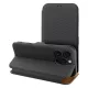 FOLIO Side Magnet book case iPhone 16 PLUS tok, fekete