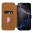 FOLIO Side Magnet book case IPHONE 14 PRO MAX tok, barna