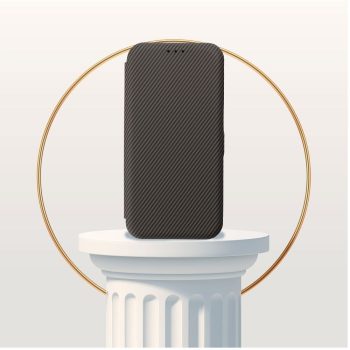 FOLIO Side Magnet book case SAMSUNG A15 tok, barna