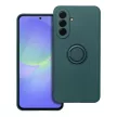 SILICONE RING case SAMSUNG GALAXY A36 5G tok, zöld
