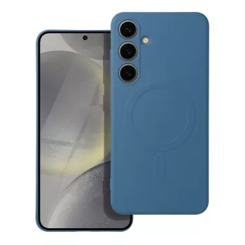 SILICONE MAG COVER case MagSafe SAMSUNG GALAXY A56 tok, kék