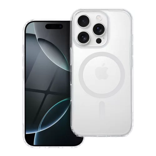 Drop Glue Colorful Ring Mag Cover MagSafe IPHONE 13 MINI tok, fehér