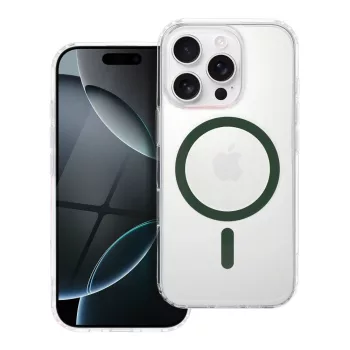   Drop Glue Colorful Ring Mag Cover MagSafe IPHONE 14 PRO tok, zöld