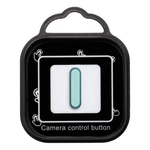 Camera Control active button fit iPhone 16 series case: Drop Glue / Clear Mag Cover tok, mentazöld