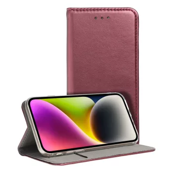 SMART MAGNETO Book case SAMSUNG A56 tok, bordó
