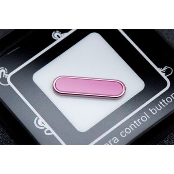   Camera Control active button fit iPhone 16 series case Drop Glue / Clear Mag Cover tok, rózsaszín