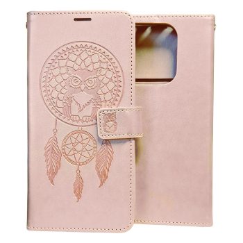   MEZZO Book case for XIAOMI Redmi Note 14 5G dreamcatcher tok, rozéarany