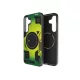 FORCELL F-PROTECT Levels with Dual Layer 4D technology, Miliatry Drop-Test compatible with MagSafe Samsung Galaxy S25 PLUS tok, cyber tok, zöld