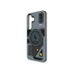 FORCELL F-PROTECT Levels with Dual Layer 4D technology, Miliatry Drop-Test compatible with MagSafe Samsung Galaxy S25 PLUS tok, cyber tok, szürke
