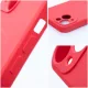 SILICONE MAG COVER case MagSafe Apple iPhone 16e tok, piros