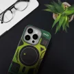 FORCELL F-PROTECT Levels with Dual Layer 4D technology, Miliatry Drop-Test compatible with MagSafe Samsung Galaxy S25 ULTRA tok, cyber tok, zöld