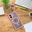 FULL MATTE MAG COVER case MagSafe iPhone 16 Plus tok, rózsaszín