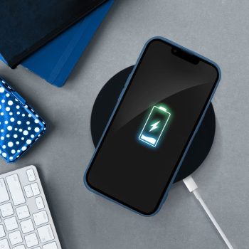 SILICONE case XIAOMI Redmi Note 14 4G / 14 5G tok, kék