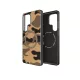 FORCELL F-PROTECT Levels with Dual Layer 4D technology, Miliatry Drop-Test compatible with MagSafe Samsung Galaxy S25 ULTRA tok, desert camo