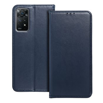   SMART MAGNETO Book case for XIAOMI Redmi Note 14 5G tok, sötétkék