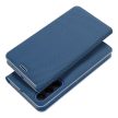 LUNA Book Carbon for XIAOMI Redmi NOTE 14 PRO 5G / Redmi NOTE 14 PRO PLUS 5G tok, kék