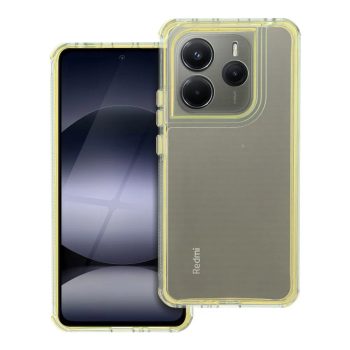 MATRIX CLEAR Case for XIAOMI Redmi Note 14 4G tok, sárga