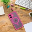 FULL MATTE MAG COVER case MagSafe iPhone 16 Plus tok, rózsaszín