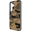 FORCELL F-PROTECT Levels with Dual Layer 4D technology, Miliatry Drop-Test compatible with MagSafe Samsung Galaxy S25 tok, desert camo
