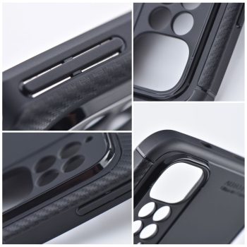 Carbon case PREMIUM XIAOMI Redmi Note 14 Pro 5G tok, fekete