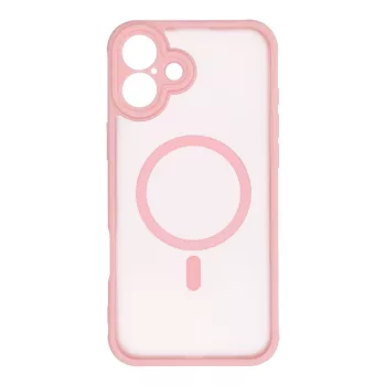   FULL MATTE MAG COVER case MagSafe IPHONE 14 Pro Max tok, rózsaszín