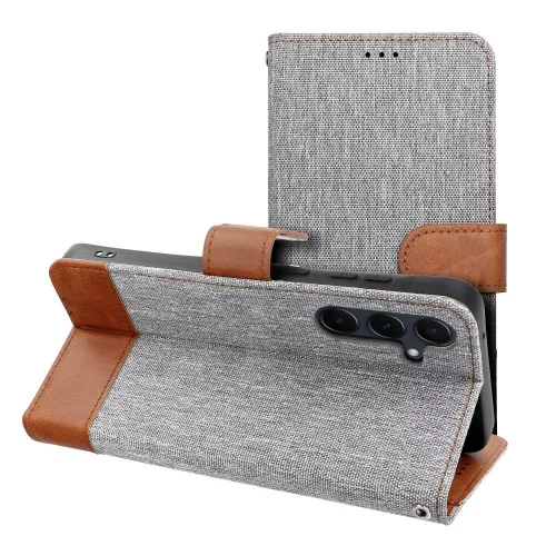 JEANS Book Xiaomi Redmi NOTE 14 4G tok, szürke