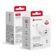 FORCELL F-ENERGY Mini GaN III VT-35 hálózati töltő with 1 x Type C + 1x USB A sockets, PD QC4.0 30W, fehér