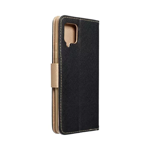 FANCY Book case SAMSUNG GALAXY A26 tok, fekete/arany