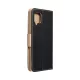 FANCY Book case SAMSUNG GALAXY A26 tok, fekete/arany