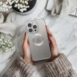 Case GLAM Apple iPhone 16e tok, ezüst